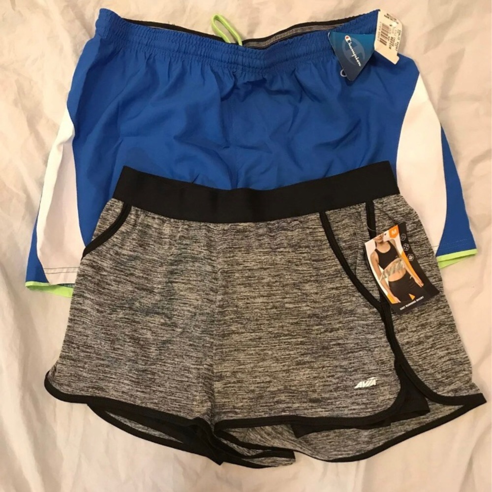 2 pairs NWT athletic shorts